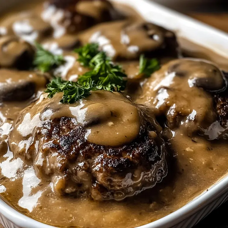 Amish Hamburger Steak Bake