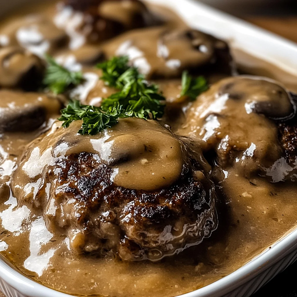 Amish Hamburger Steak Bake