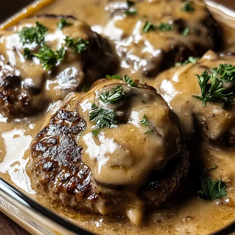 Amish Hamburger Steak Bake