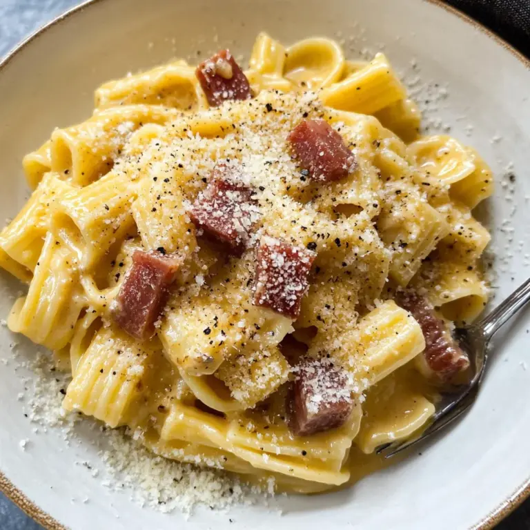 Authentic Carbonara Recipe