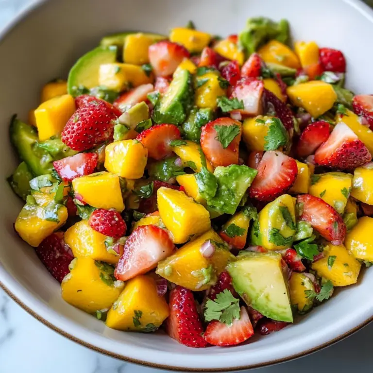 Avocado Mango Salad Recipe
