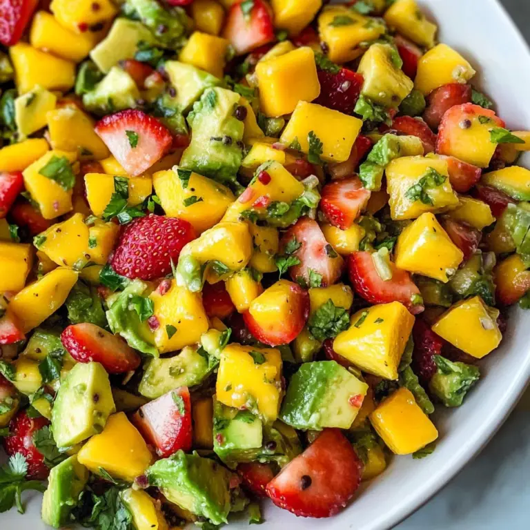 Avocado Mango Salad Recipe