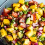 Avocado Strawberry Mango Salsa