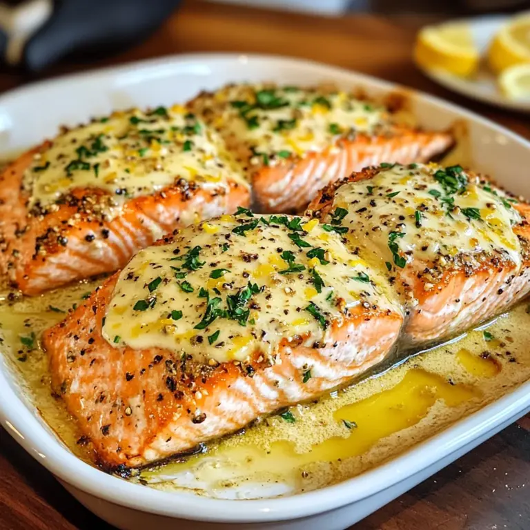 Baked Boursin Salmon
