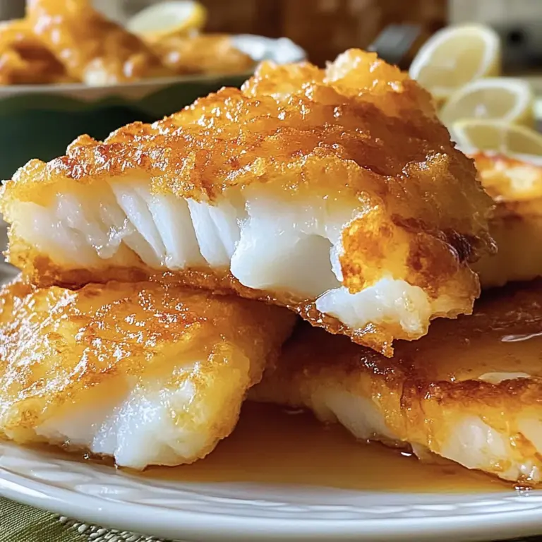Batter Dipped Fish