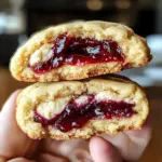 Cherry Cheesecake Stuffed Cookies – Gooey & Delicious Treat
