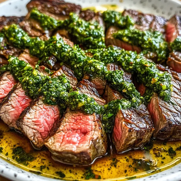 Chimichurri Steak