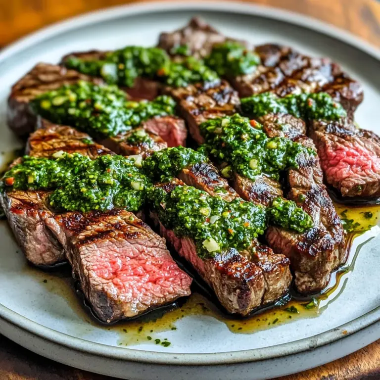 Chimichurri Steak