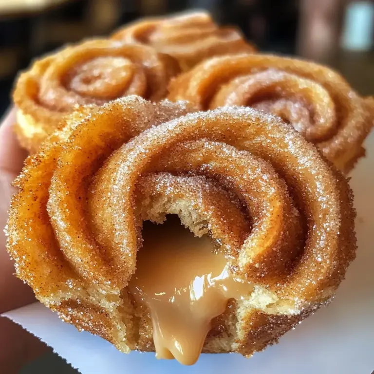 Churro Cruffins