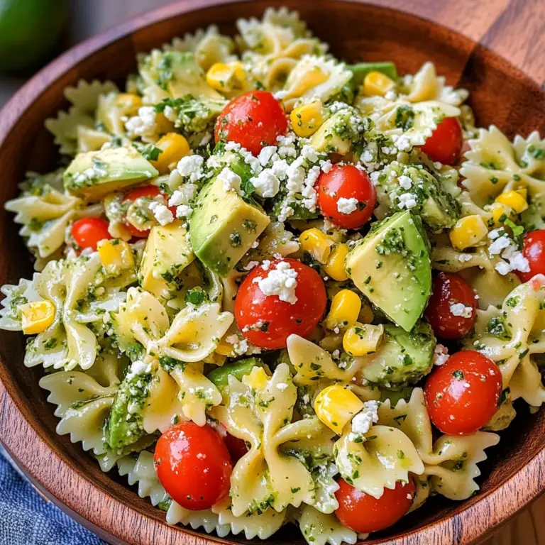Cilantro Lime Pasta Salad