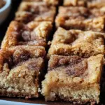 Cinnamon Sugar Blondies