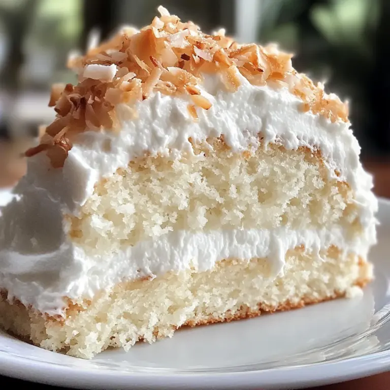 Coconut Cloud Cake Recipe