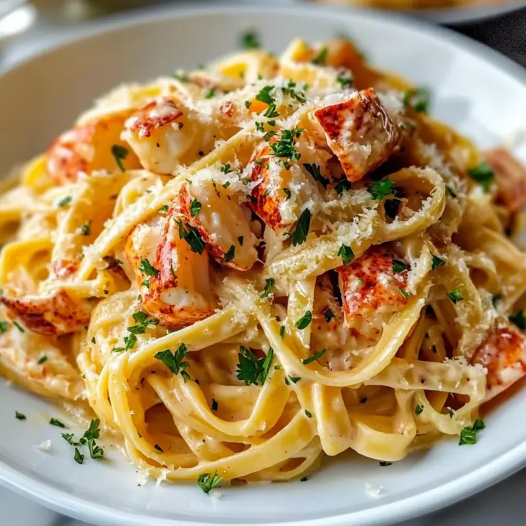 Creamy Lobster Pasta