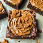 Fudgy Biscoff Brownies