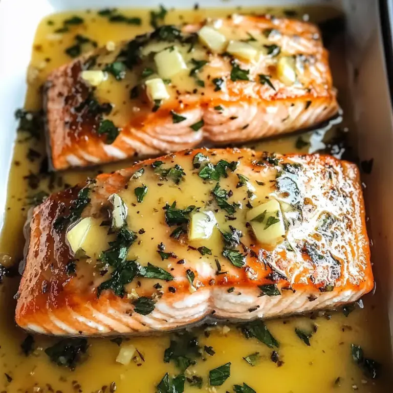 Garlic Butter Baked Salmon