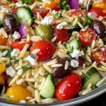 Greek Orzo Pasta Salad
