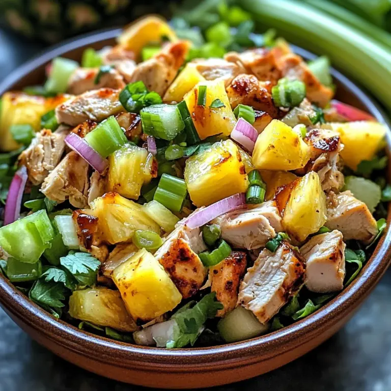 Hawaiian Chicken Salad is a tropical delight to enjoy!