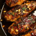 Hot Honey Baked Chicken Breasts 