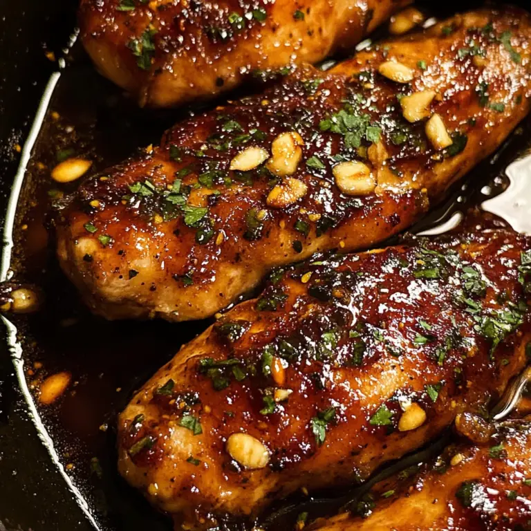 Hot Honey Baked Chicken Breasts 