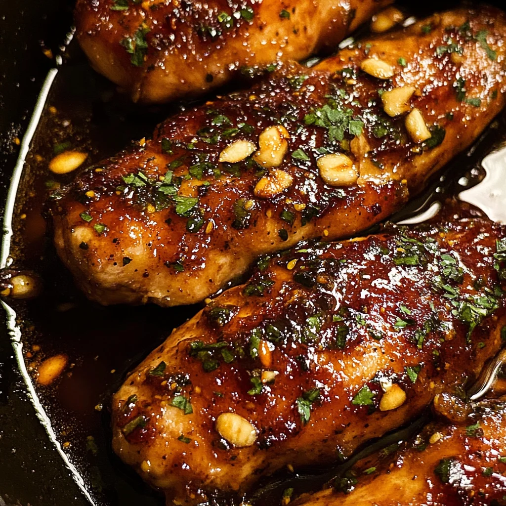 Hot Honey Baked Chicken Breasts 