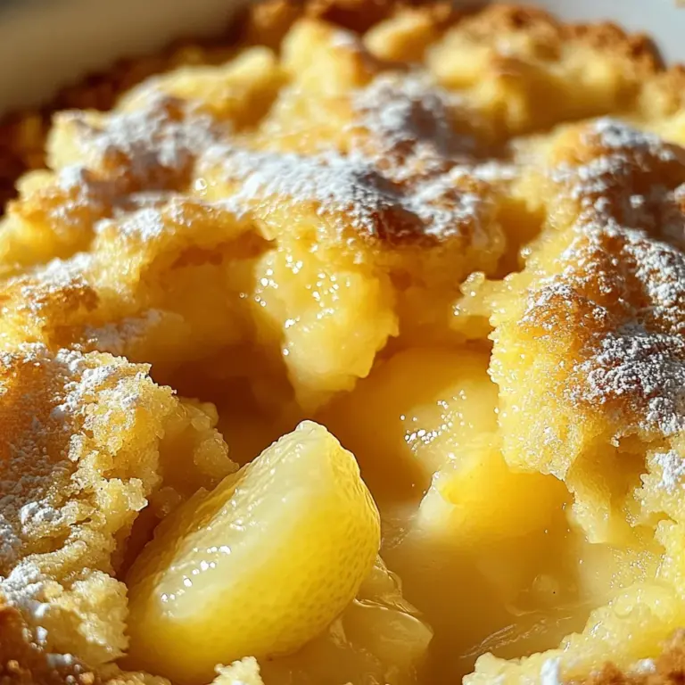 Magic Lemon Cobbler: A Sweet, Tangy Dessert Delight