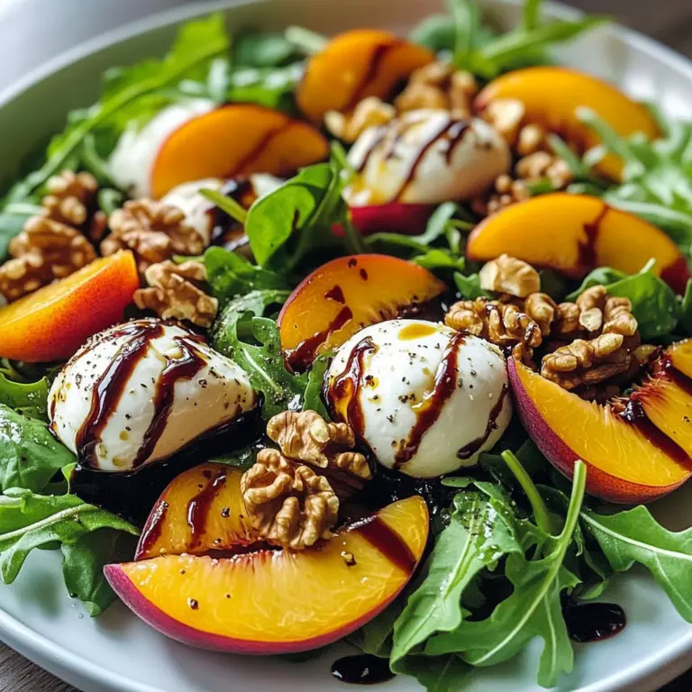 Millionaire Peach Salad