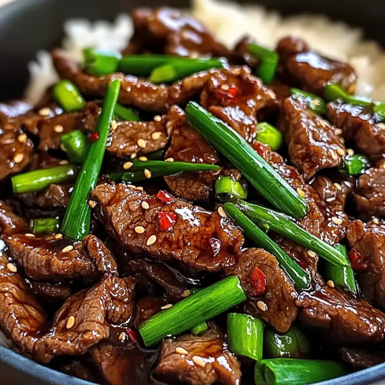 Mongolian Beef Recipe