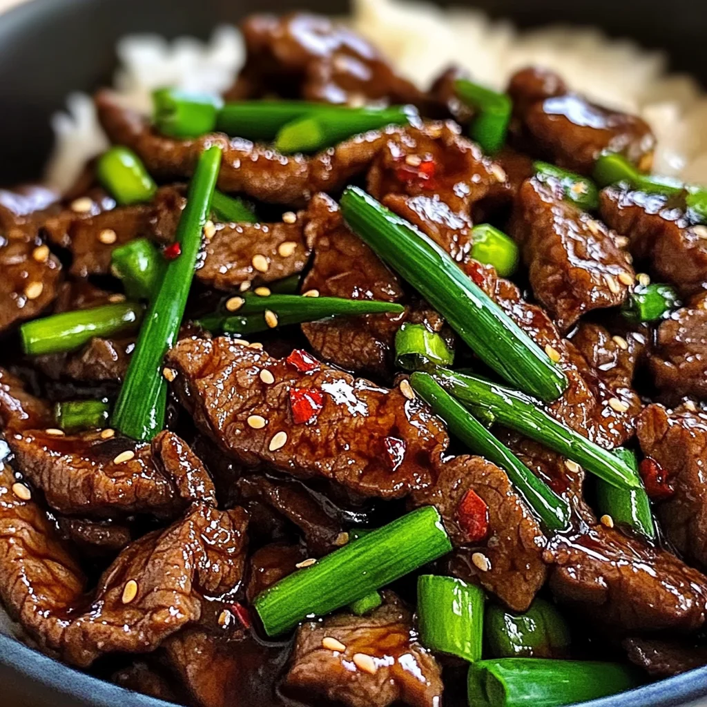 Mongolian Beef Recipe