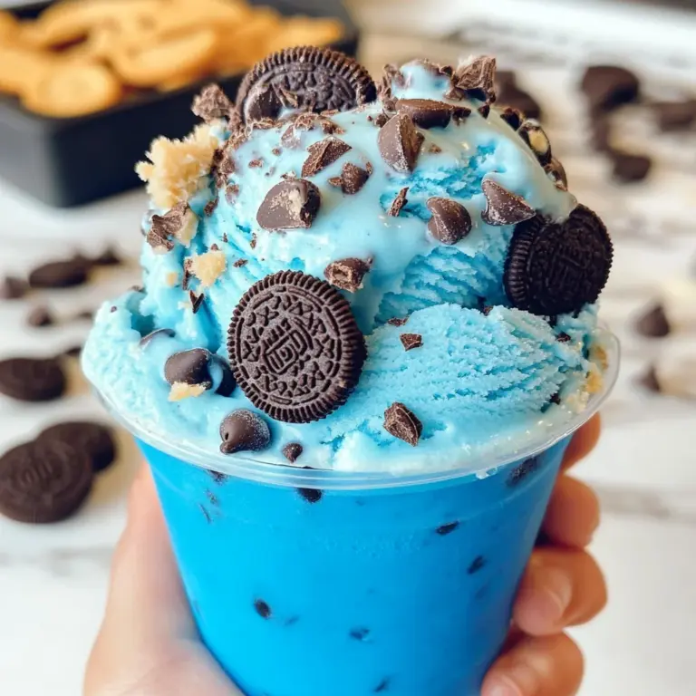 Ninja Creami Cookie Monster Ice Cream