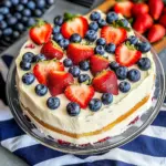 Patriotic Berry Cake