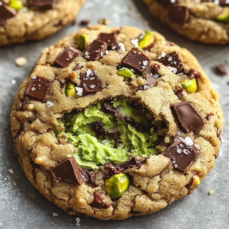 Pistachio Cream Cookies