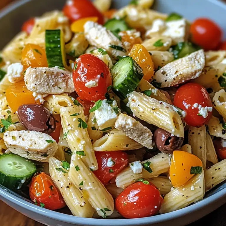 Protein-Packed Chicken Pasta Salad
