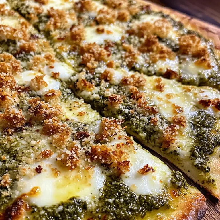 Roasted Garlic Peso Pizza
