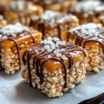 Salted Caramel Rice Krispie Treats: A Sweet & Salty Indulgence
