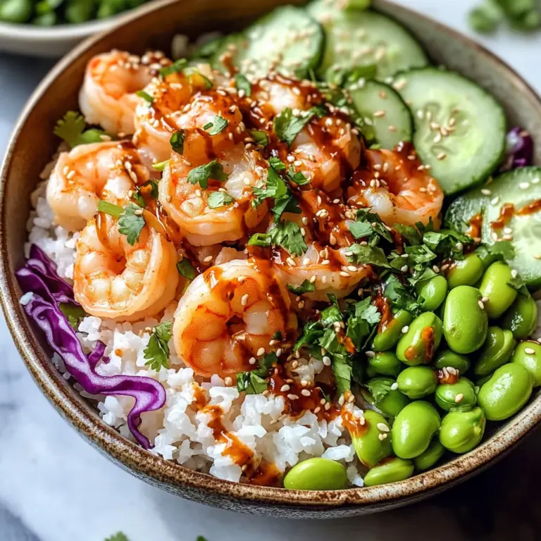 Shrimp Poke Bowl