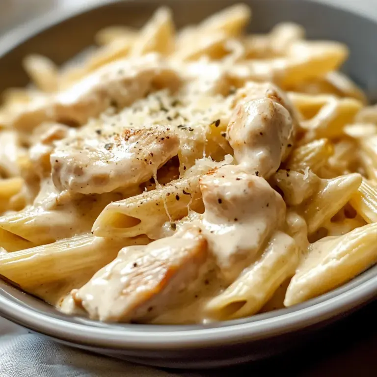 Slow Cooker Creamy Italian Chicken Pasta